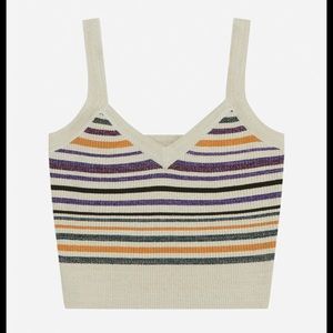 MUNTHE striped knit top. Never worn